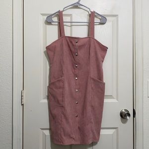 Romwe cute pink dress